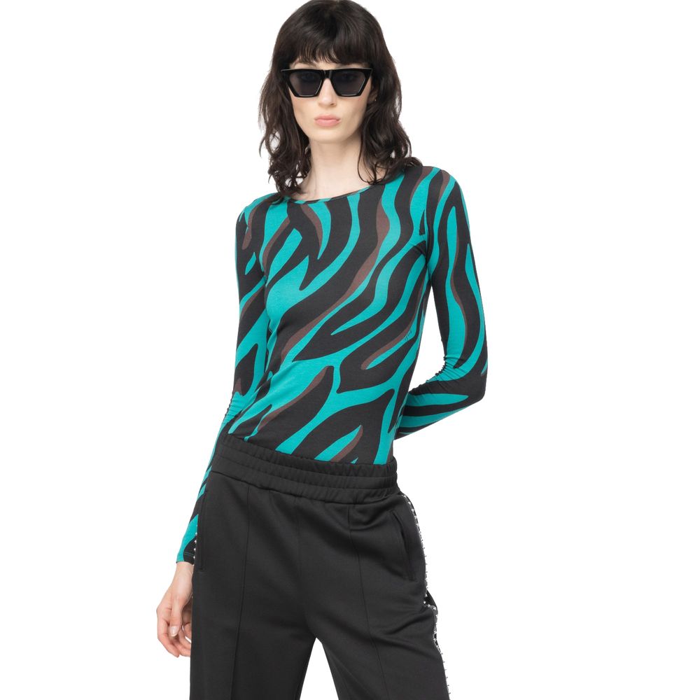 PINKO Grüner Viskose-Pullover