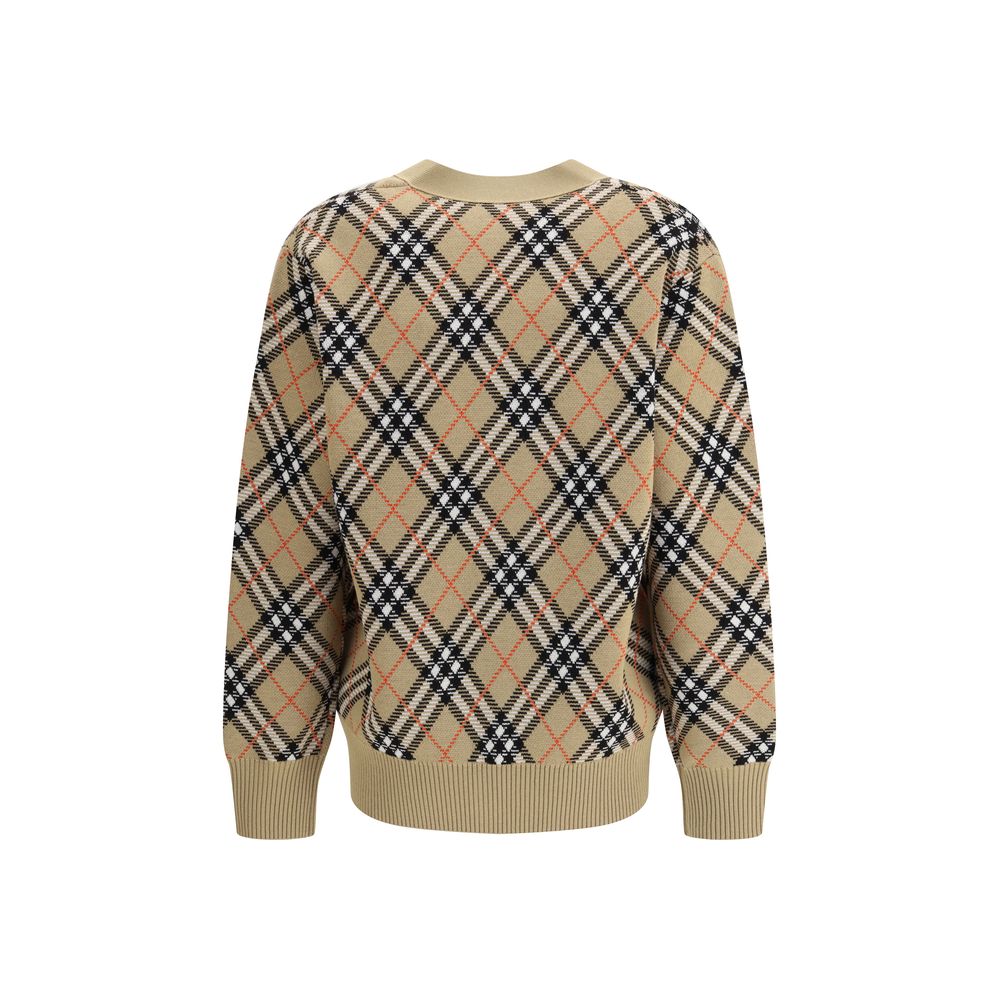 Burberry Archivio Karo Strickjacke