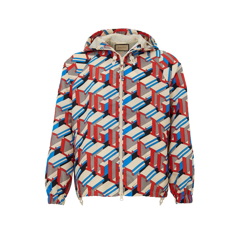 Gucci Mehrfarbige Polyamid-Jacken &