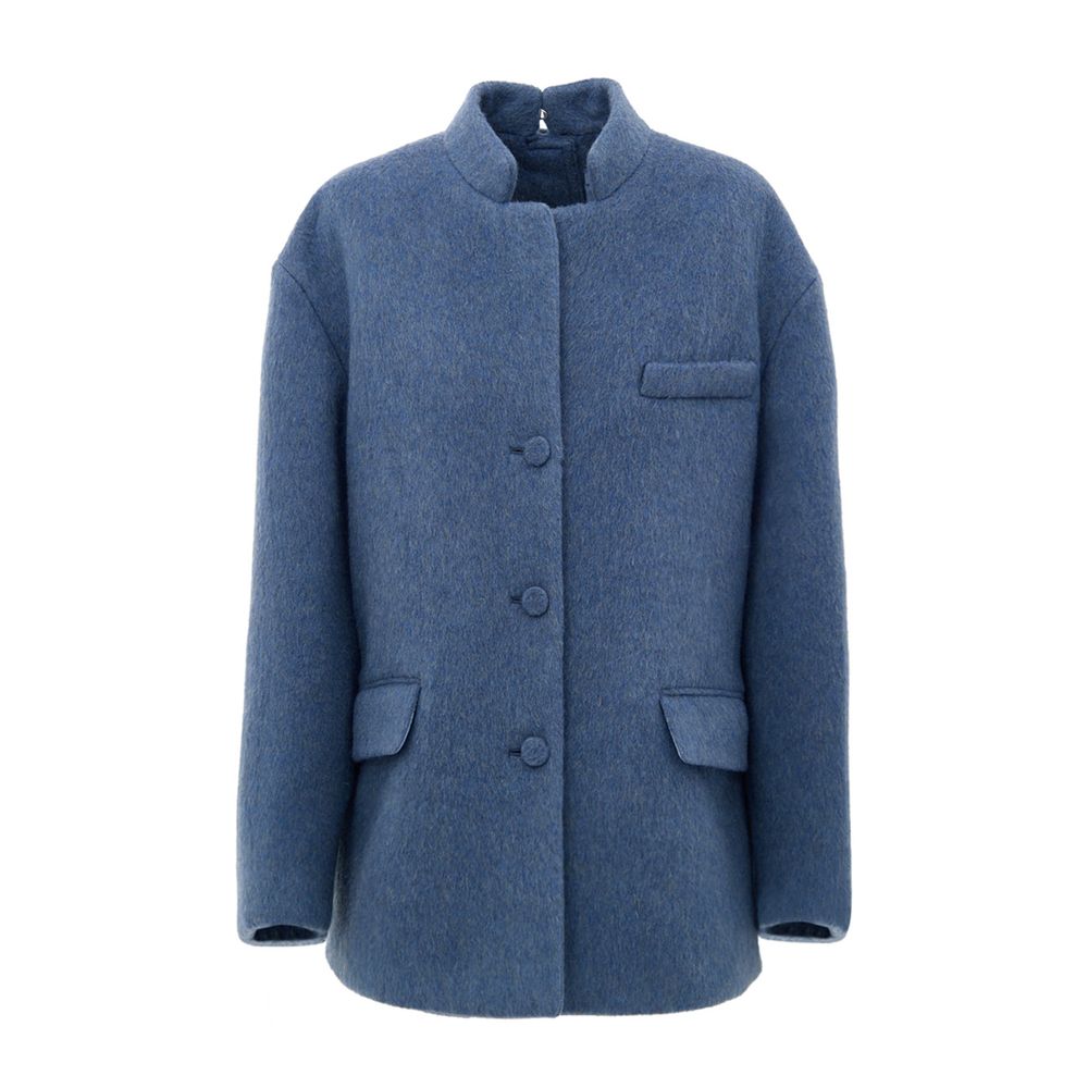 Gucci Hellblaue Wolljacken &