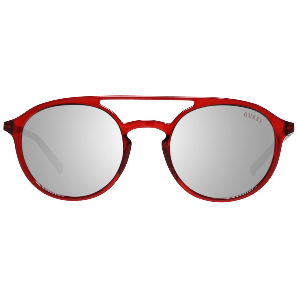 Guess Rote Kunststoff-Sonnenbrille