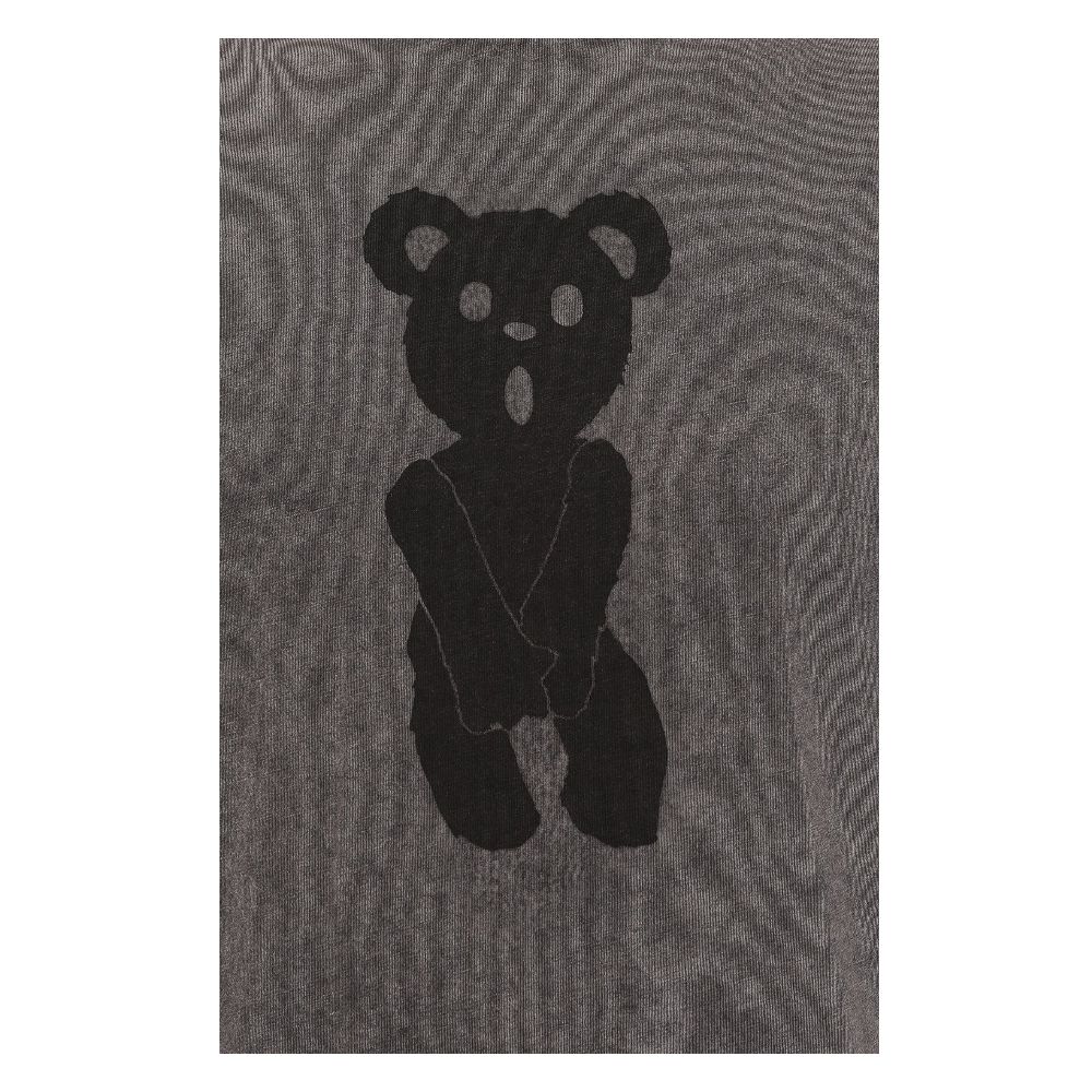 Diego Venturino T-Shirt aus grauer Baumwolle