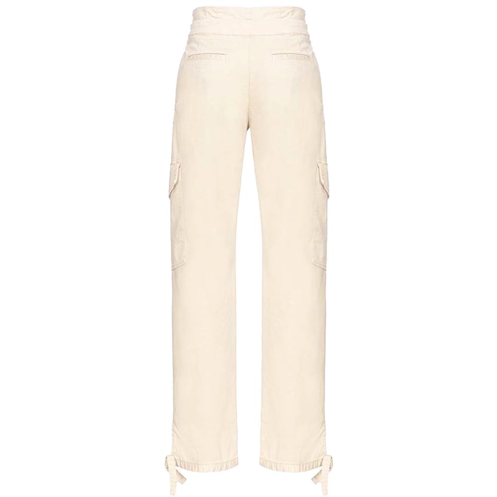 PINKO Weiße Baumwolljeans &