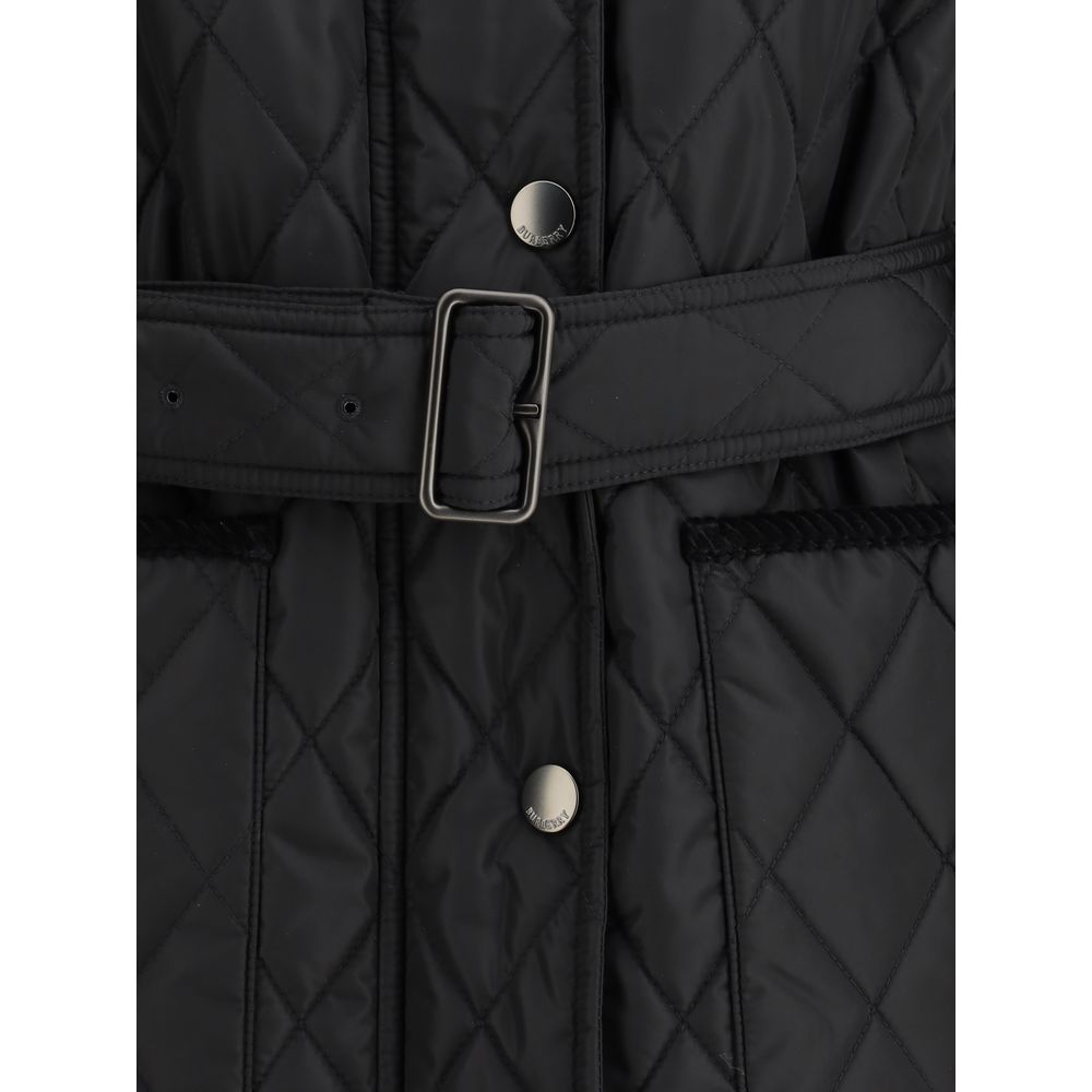 Burberry Nylon wattierte Jacke