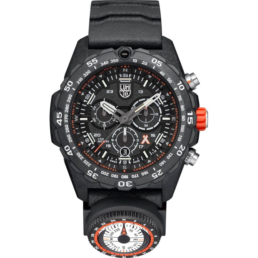 Luminox Schwarze Gummiuhr