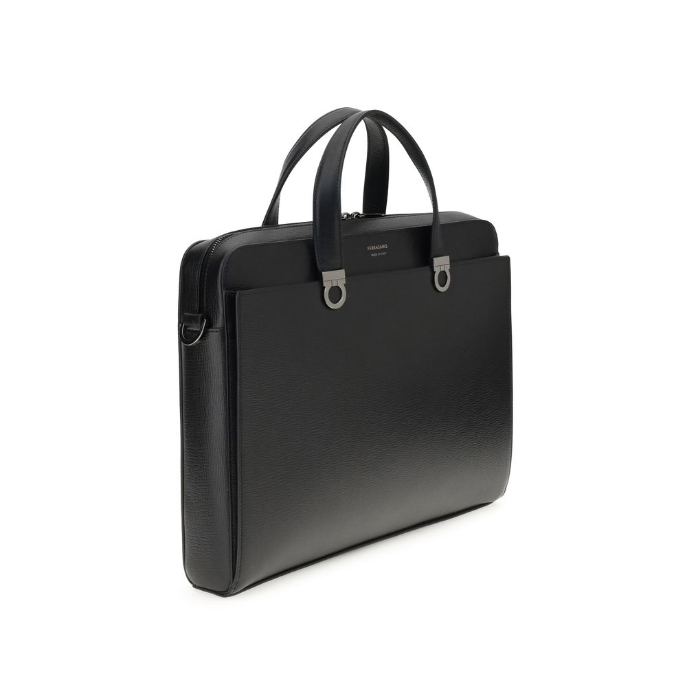 Ferragamo Gancini business Handtasche