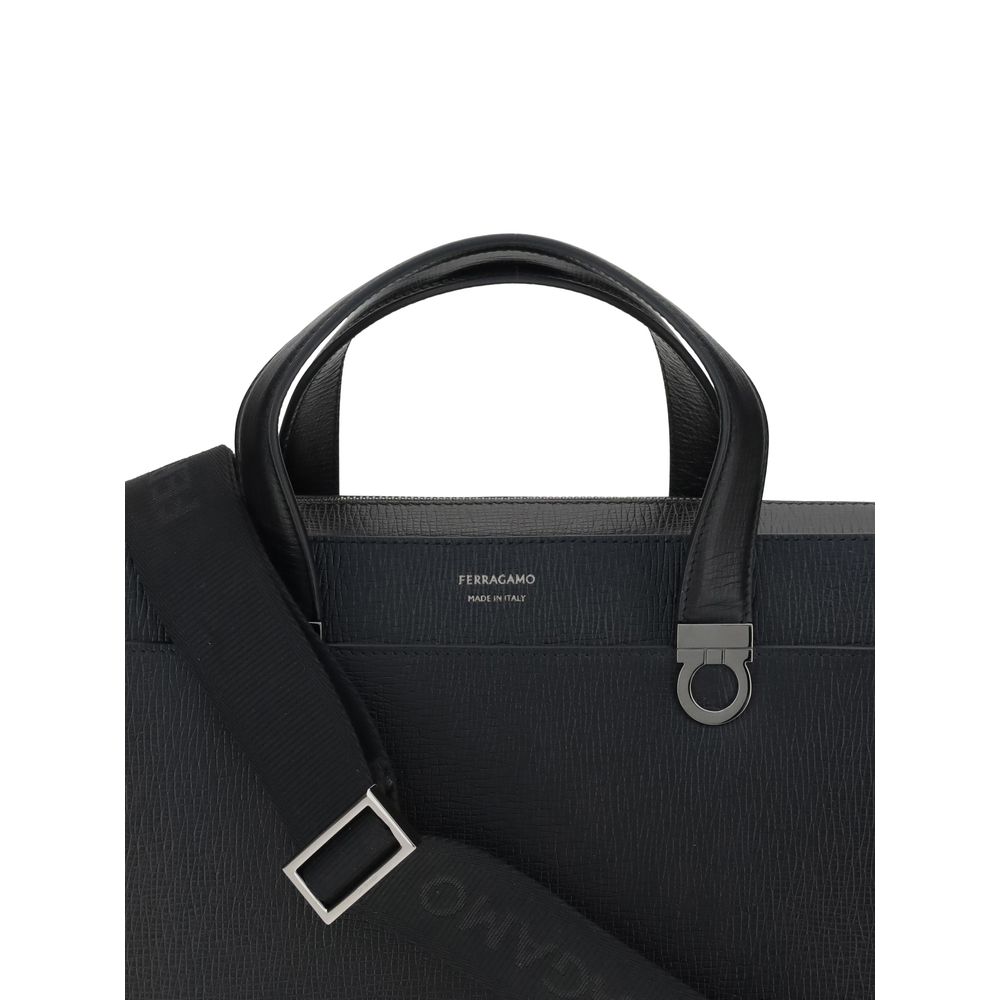 Ferragamo Gancini business Handtasche