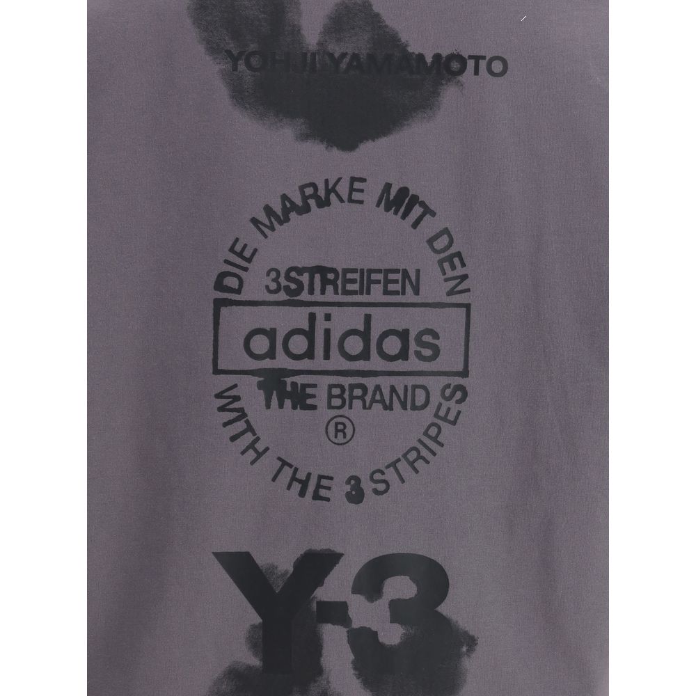 Y-3 T-Shirt mit Maxidruck