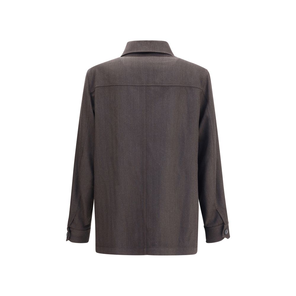 Brioni Fischgrät-Jacke