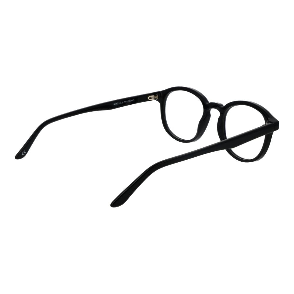 Andy Wolf Schwarze Acetat-Brille (Gestell)