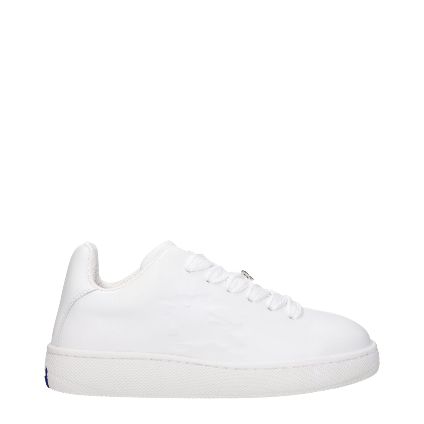 Burberry Weiße Leder-Low Tops