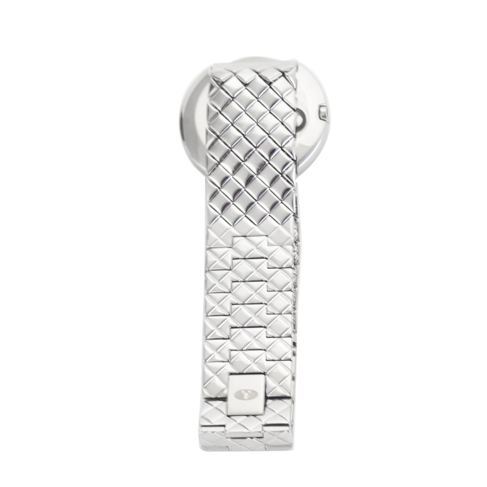 Time Force Silberne Edelstahl-Dress-Watch