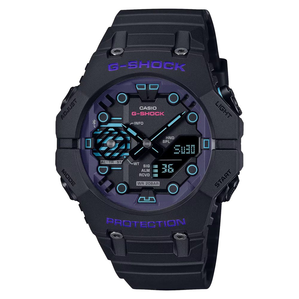 Casio Schwarze Uhr aus Harz