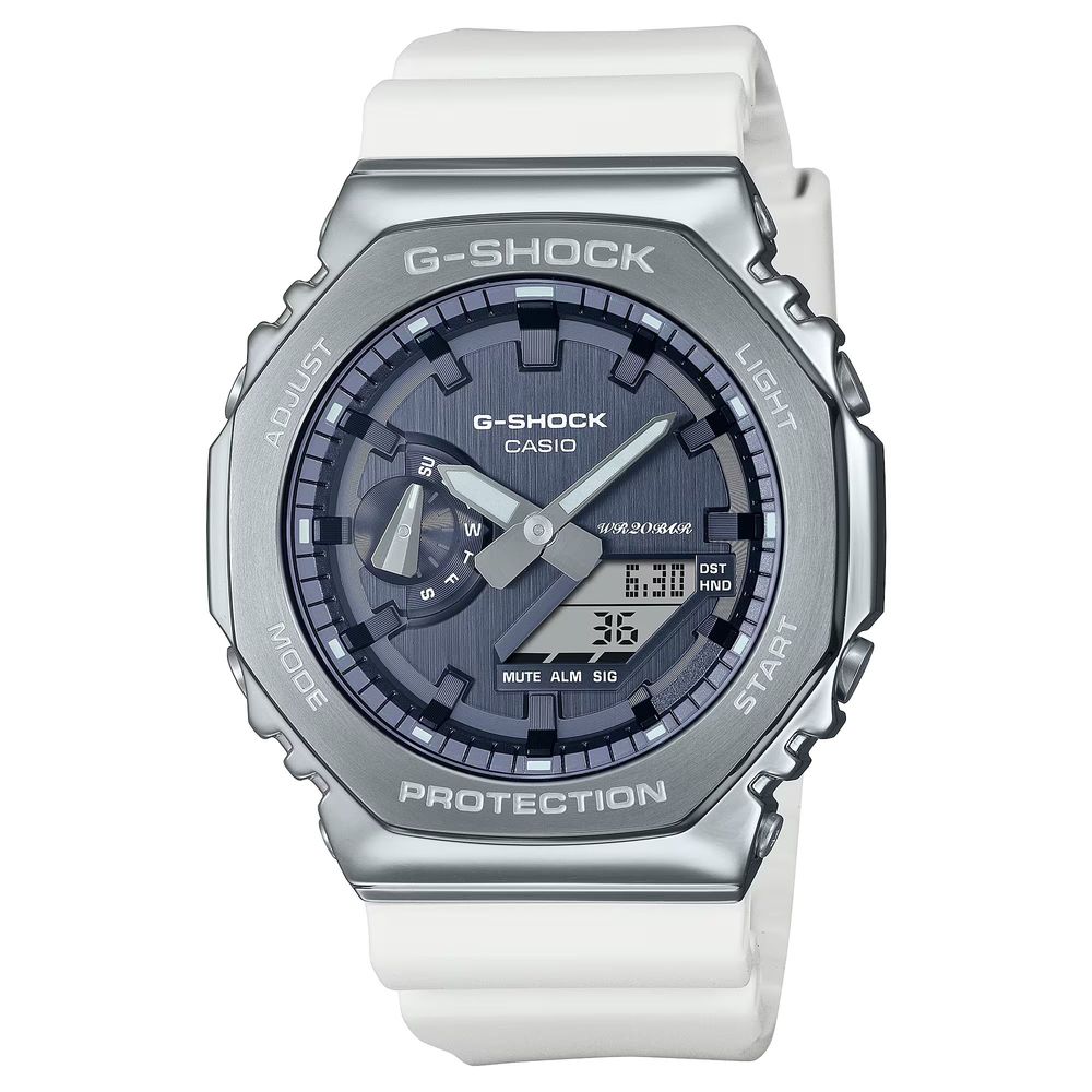Casio Weiße Synthetikuhr