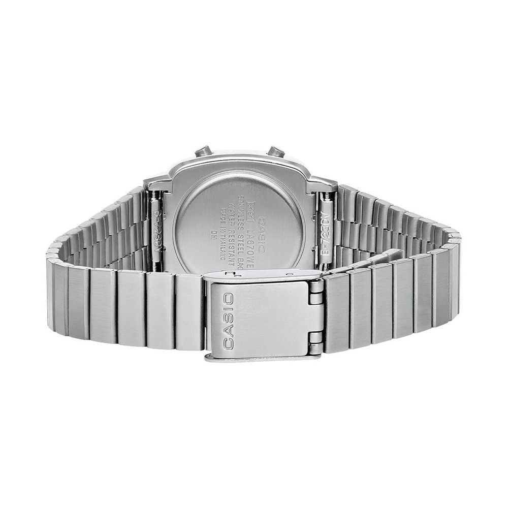 Casio Graue Uhr aus Edelstahl