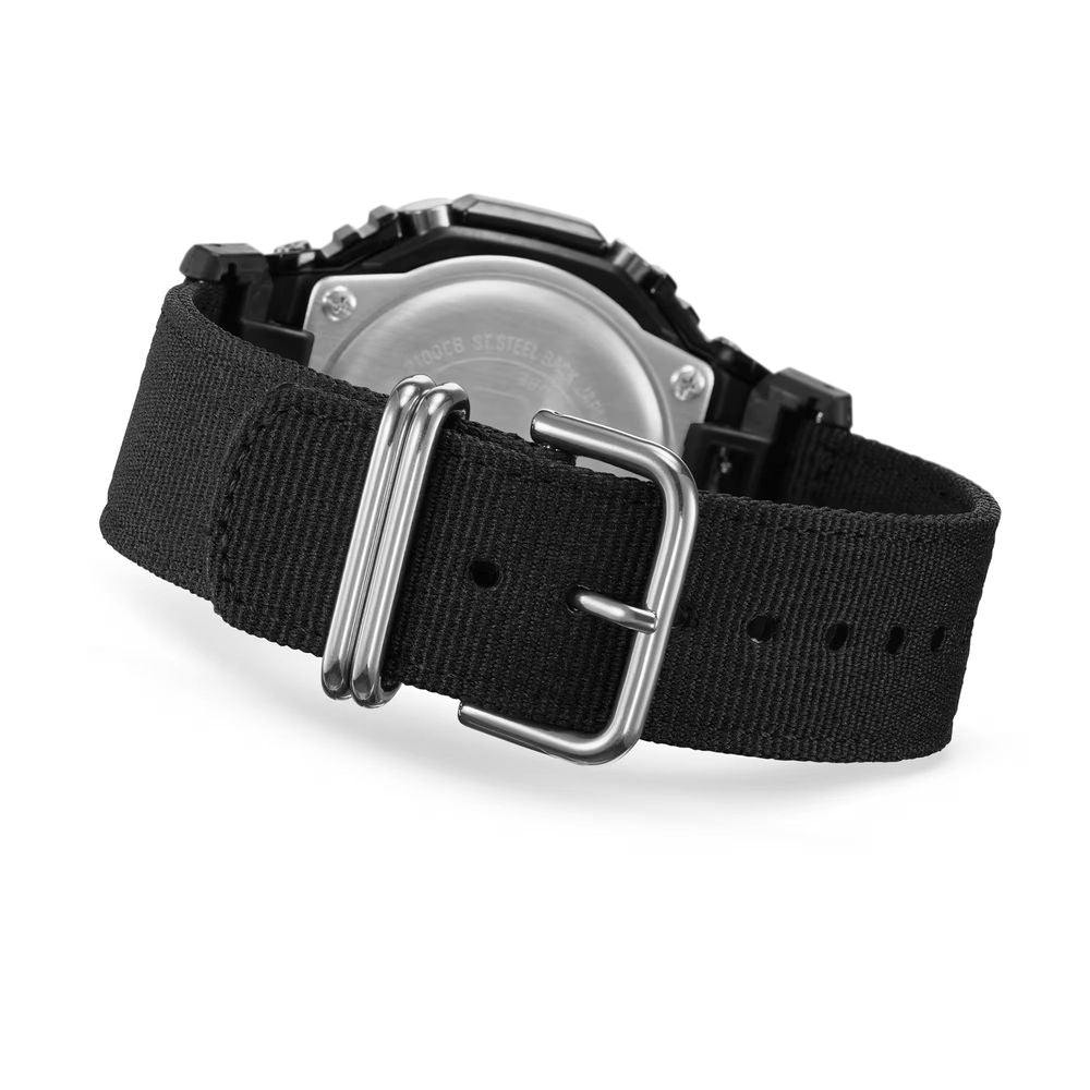 Casio Schwarze Stoffuhr