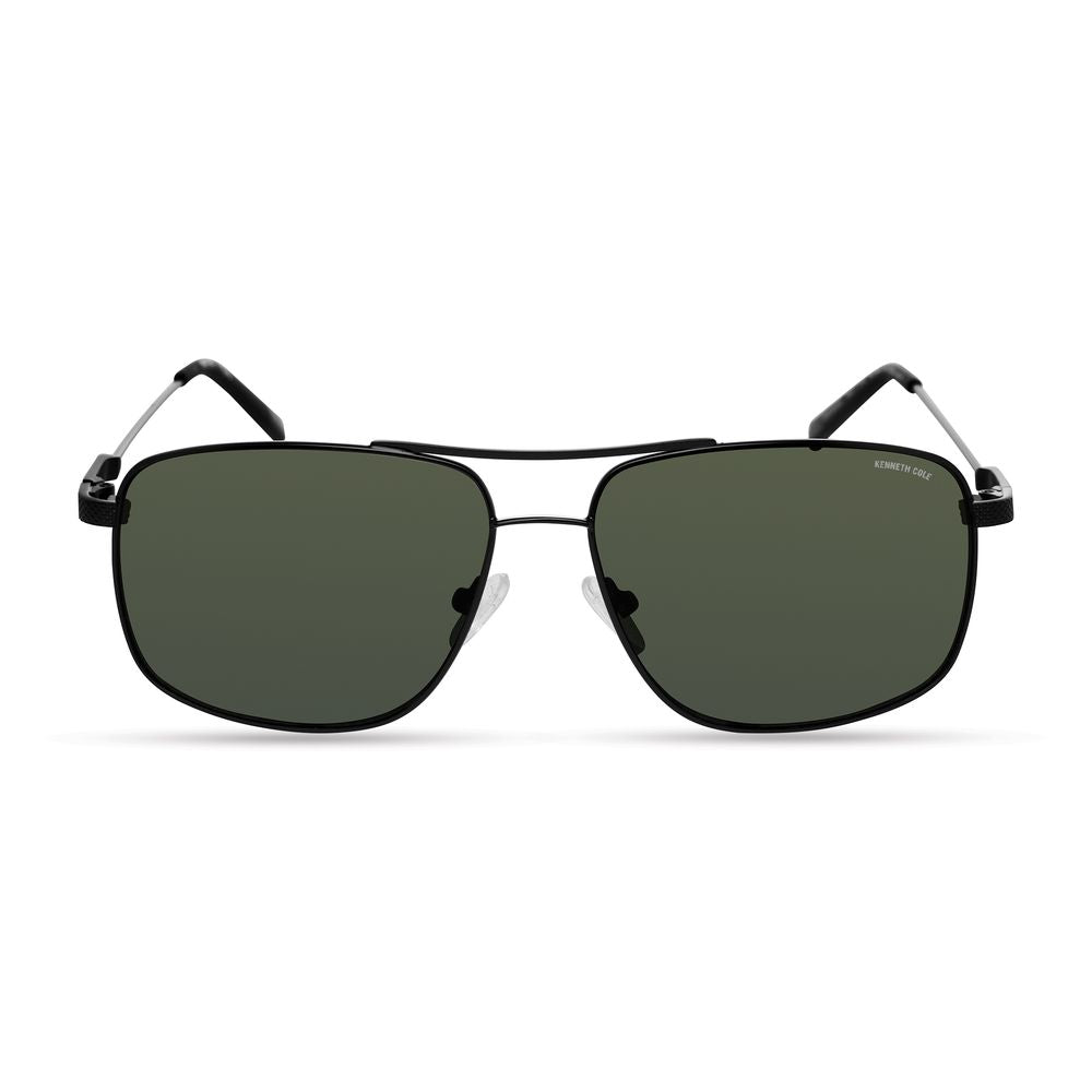 Kenneth Cole Schwarze Metall-Sonnenbrille