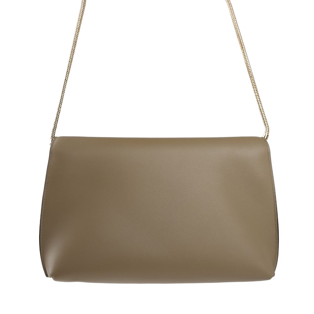Giada Beige Leder Crossbody Tasche