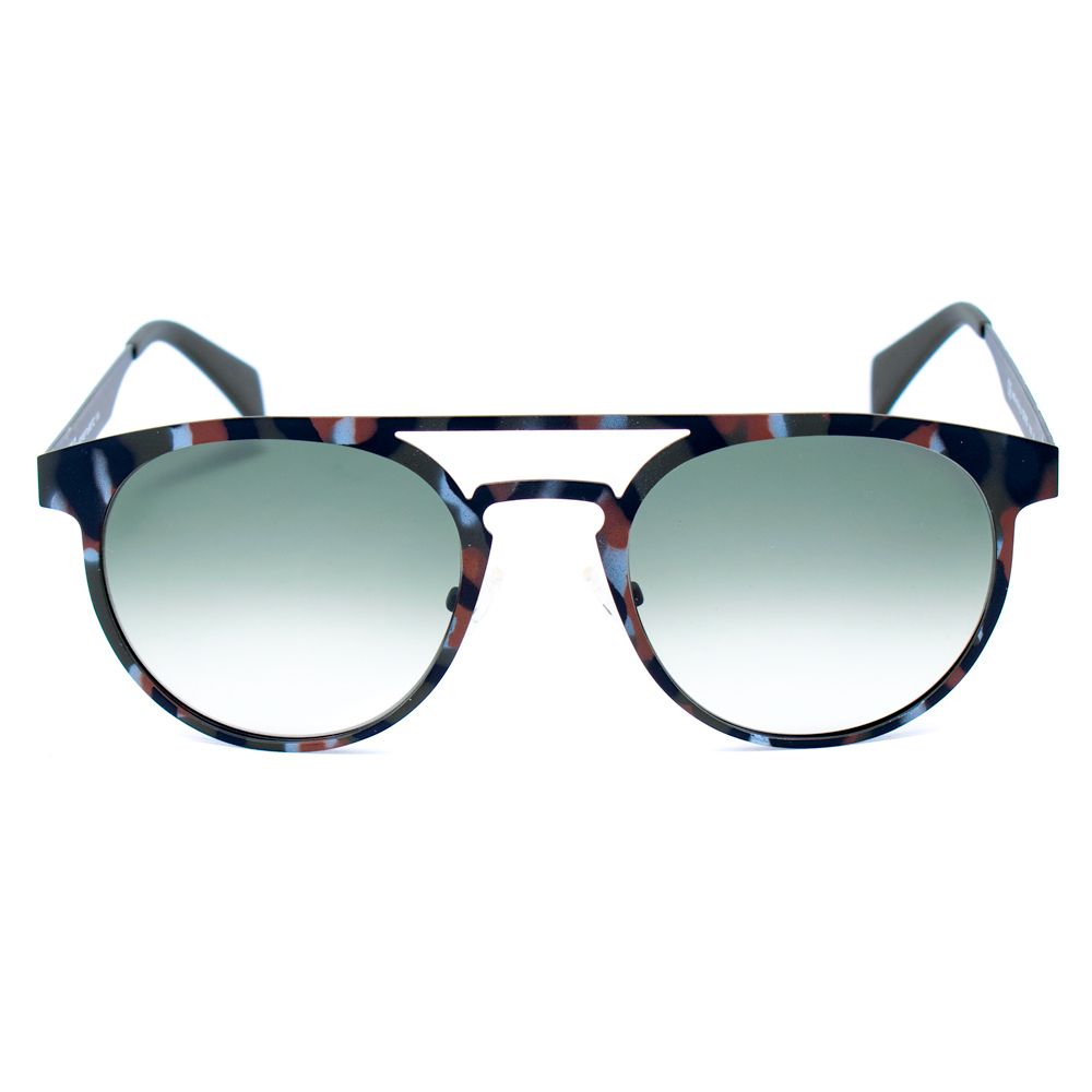 Italia Independent Graue Metall-Sonnenbrille