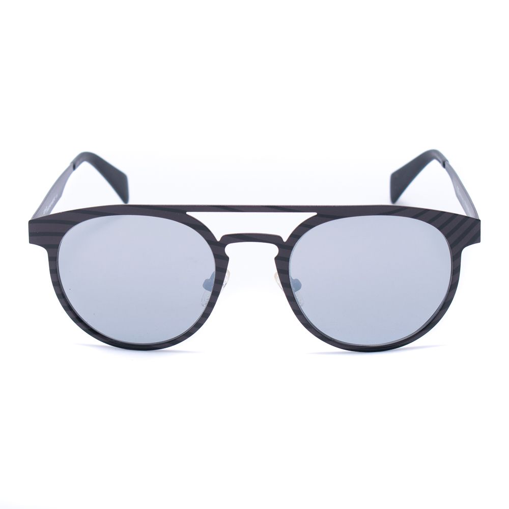 Italia Independent Graue Metall-Sonnenbrille