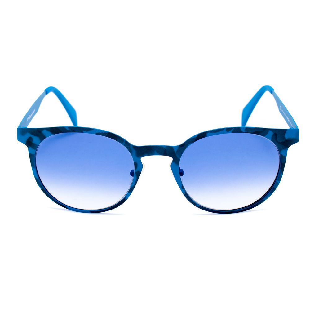 Italia Independent Blaue Metall-Sonnenbrille