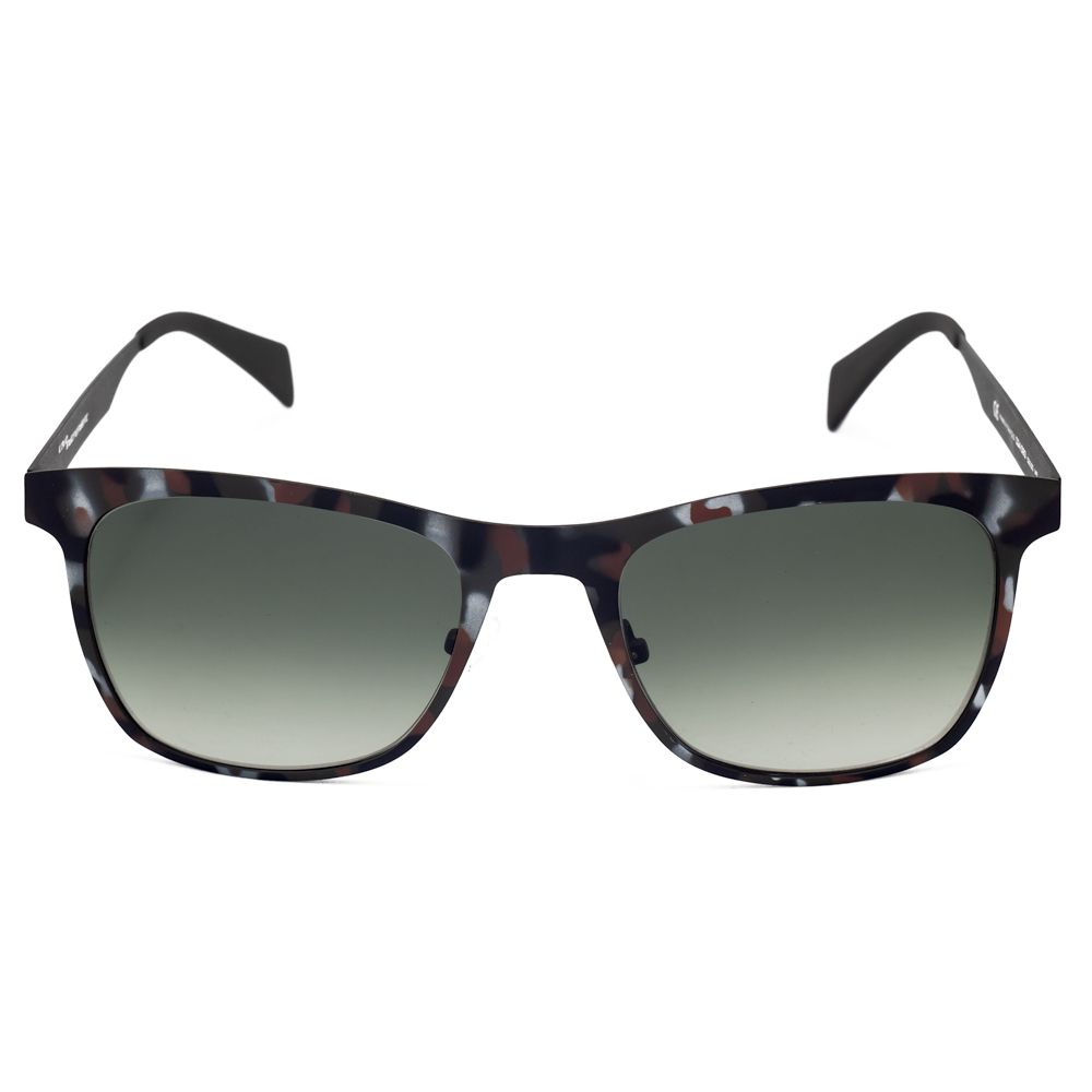 Italia Independent Braune Metall-Sonnenbrille