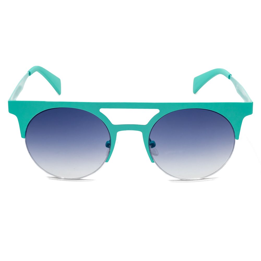 Italia Independent Blaue Metall-Sonnenbrille