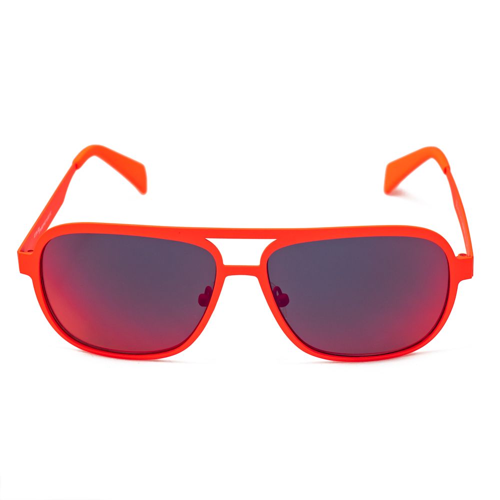 Italia Independent Graue Metall-Sonnenbrille