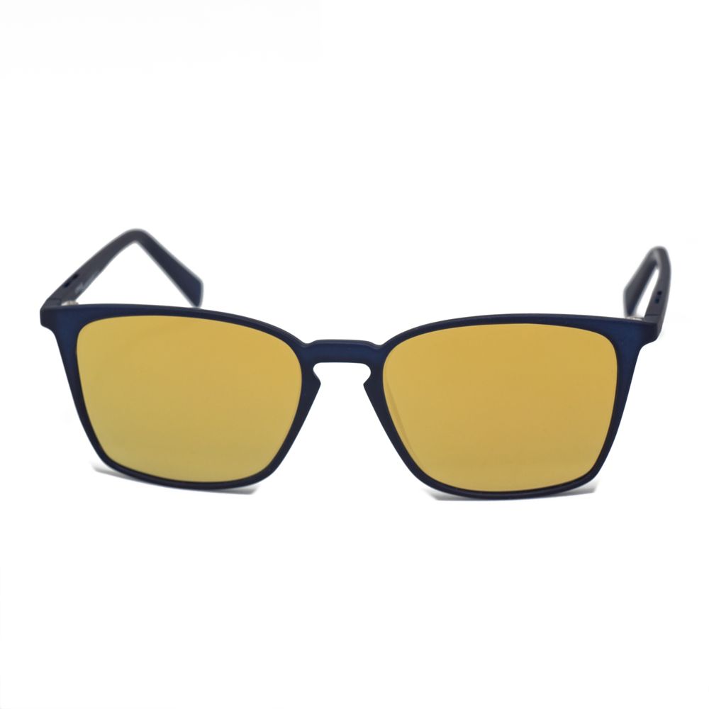 Italia Independent Schwarze Acetat-Sonnenbrille
