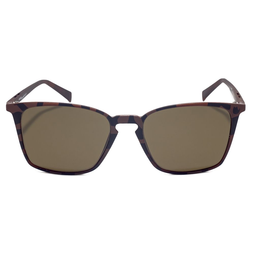 Italia Independent Braune Acetat-Sonnenbrille