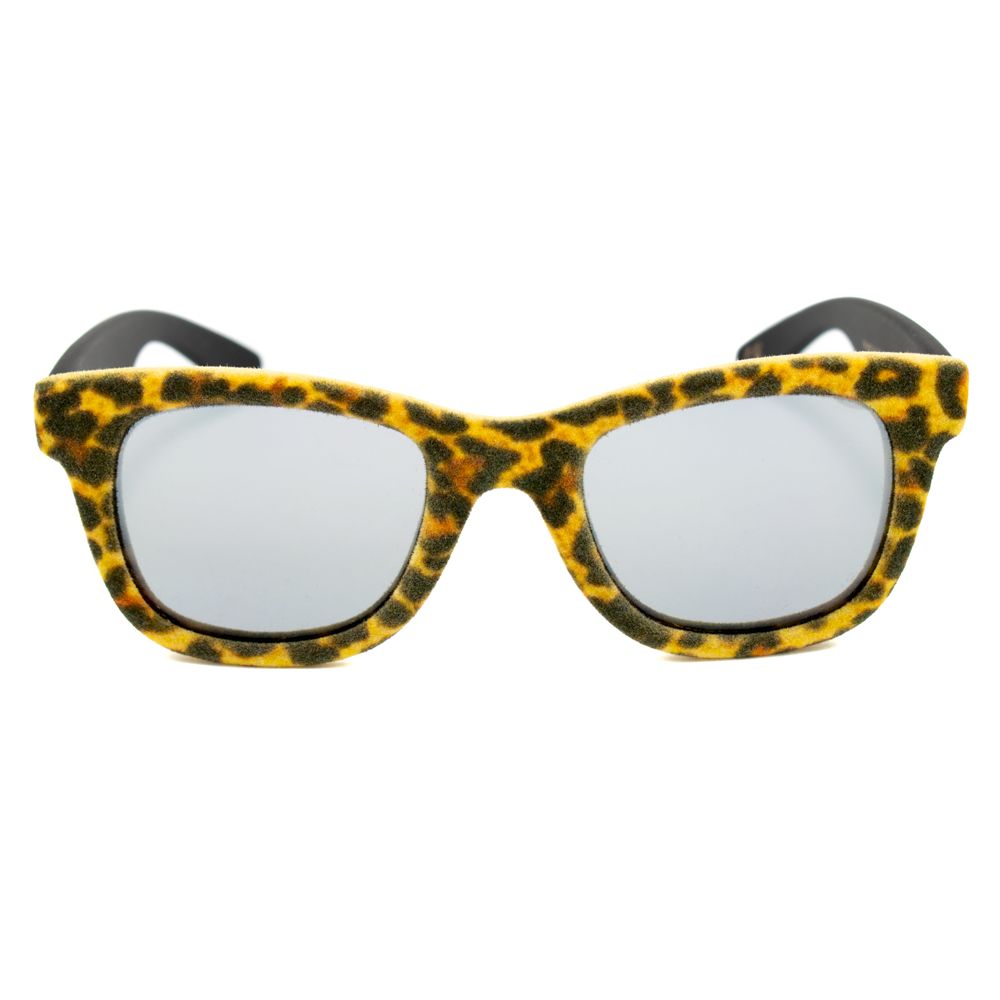 Italia Independent Braune Acetat-Sonnenbrille