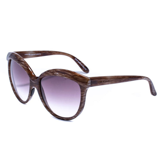 Italia Independent Braune Acetat-Sonnenbrille