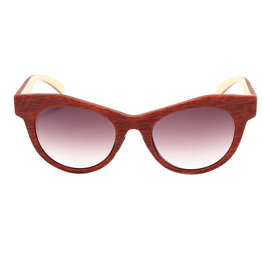 Italia Independent Braune Acetat-Sonnenbrille