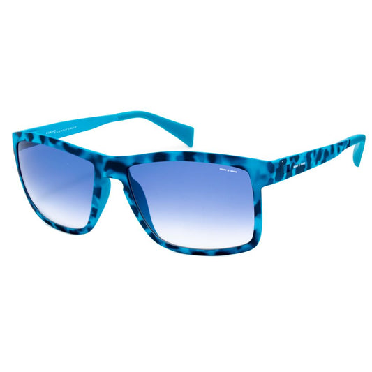 Italia Independent Blaue Acetat-Sonnenbrille
