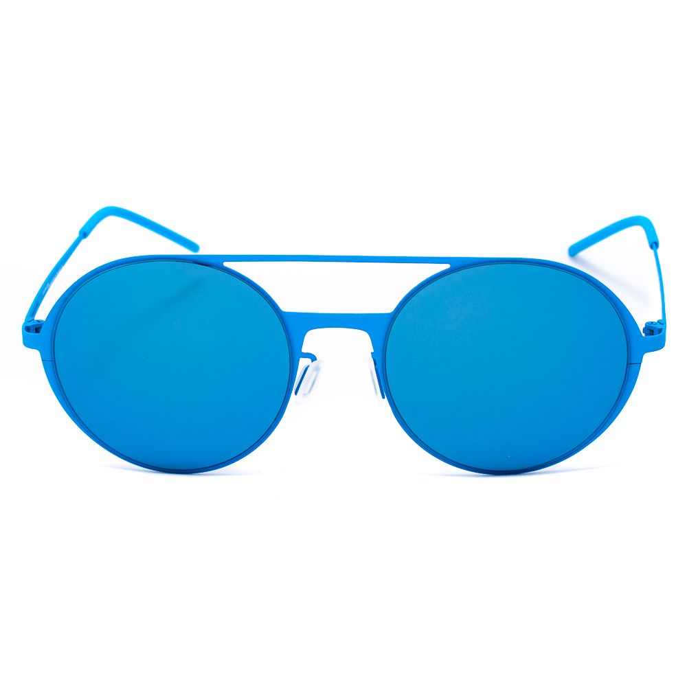 Italia Independent Blaue Metall-Sonnenbrille