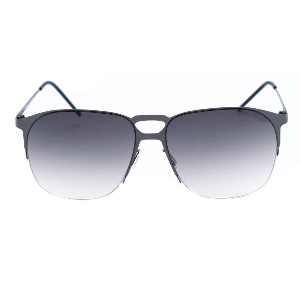 Italia Independent Graue Metall-Sonnenbrille