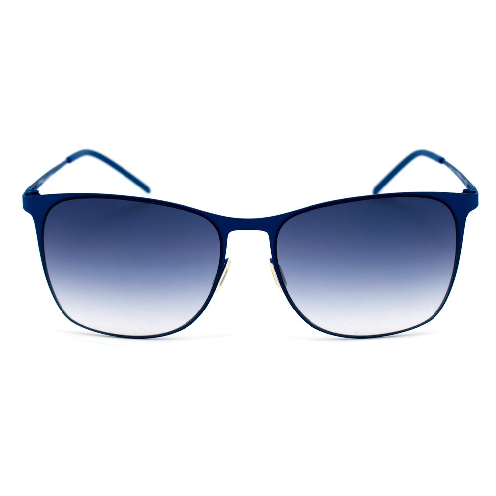 Italia Independent Blaue Metall-Sonnenbrille