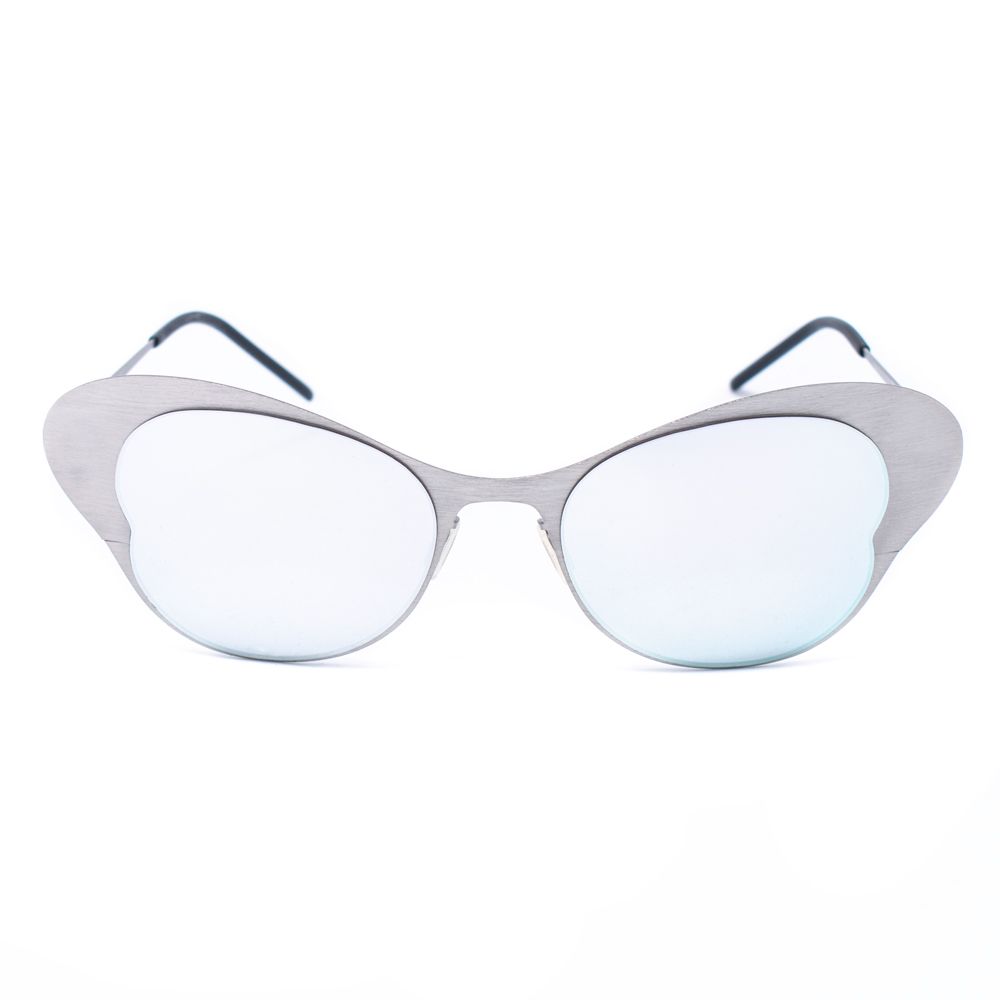 Italia Independent Silberne Metall-Sonnenbrille