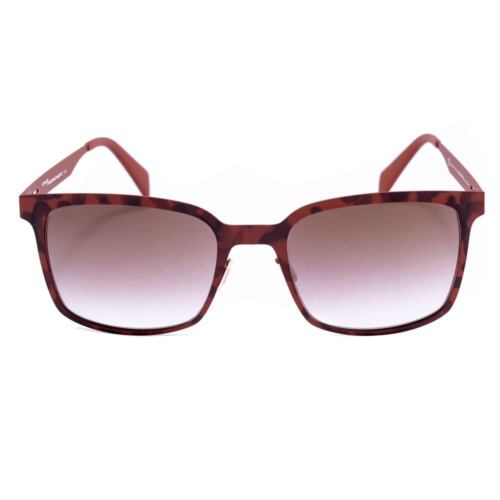 Italia Independent Braune Metall-Sonnenbrille