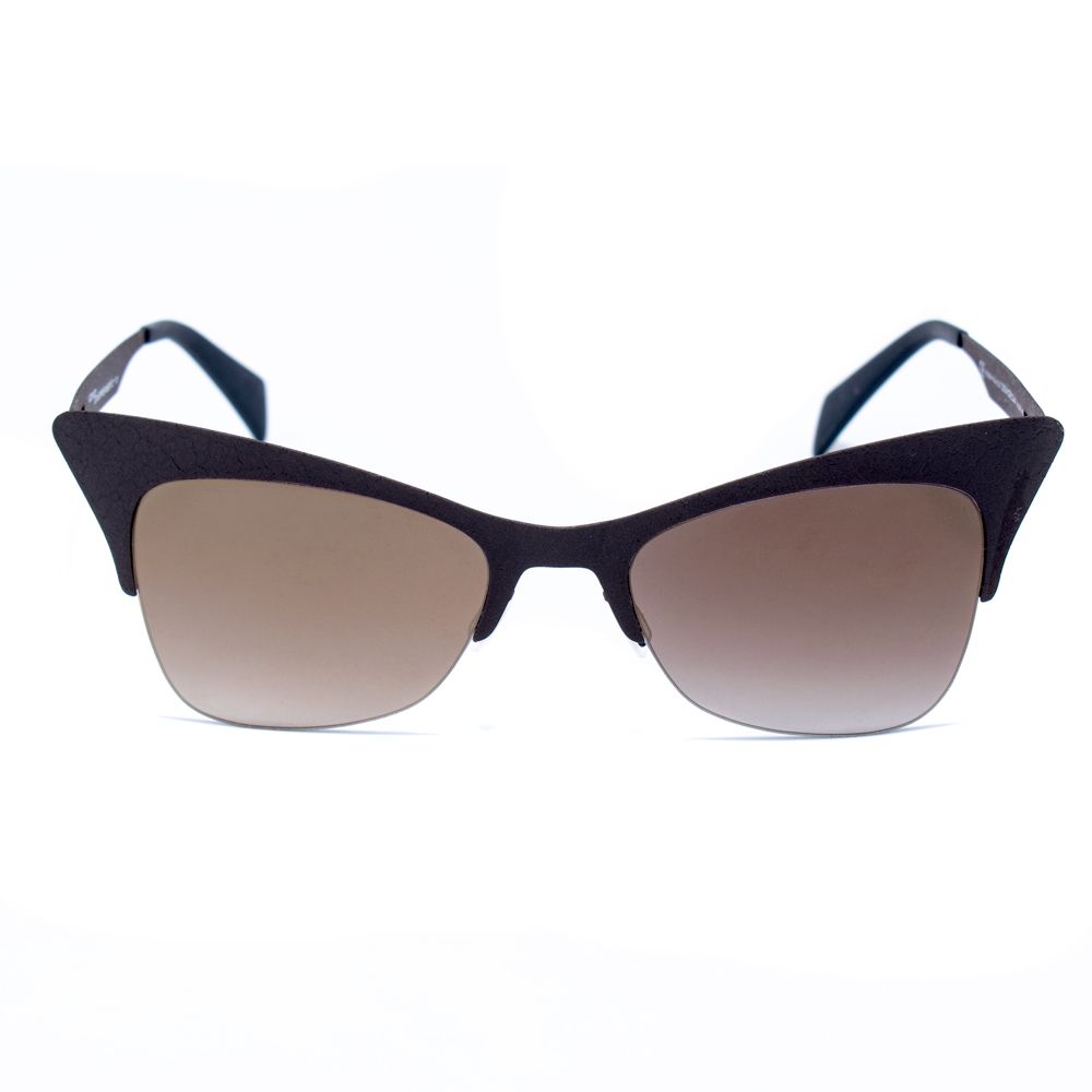 Italia Independent Schwarze Metall-Sonnenbrille