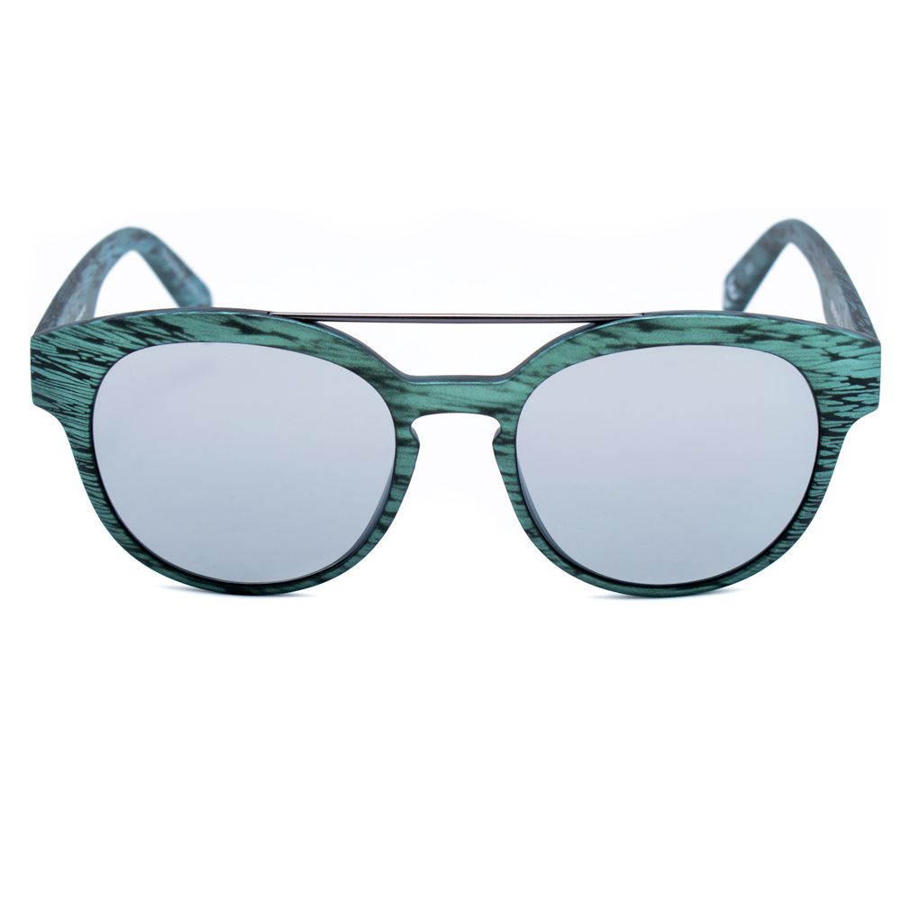 Italia Independent Grüne Acetat-Sonnenbrille