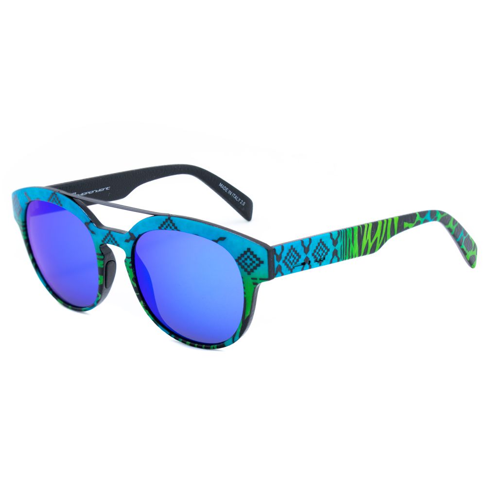 Italia Independent Blaue Acetat-Sonnenbrille