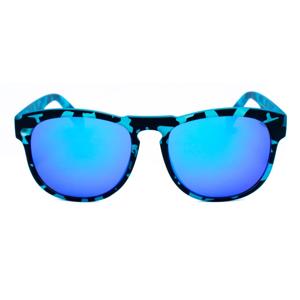 Italia Independent Blaue Acetat-Sonnenbrille