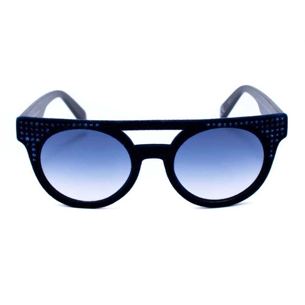 Italia Independent Blaue Acetat-Sonnenbrille