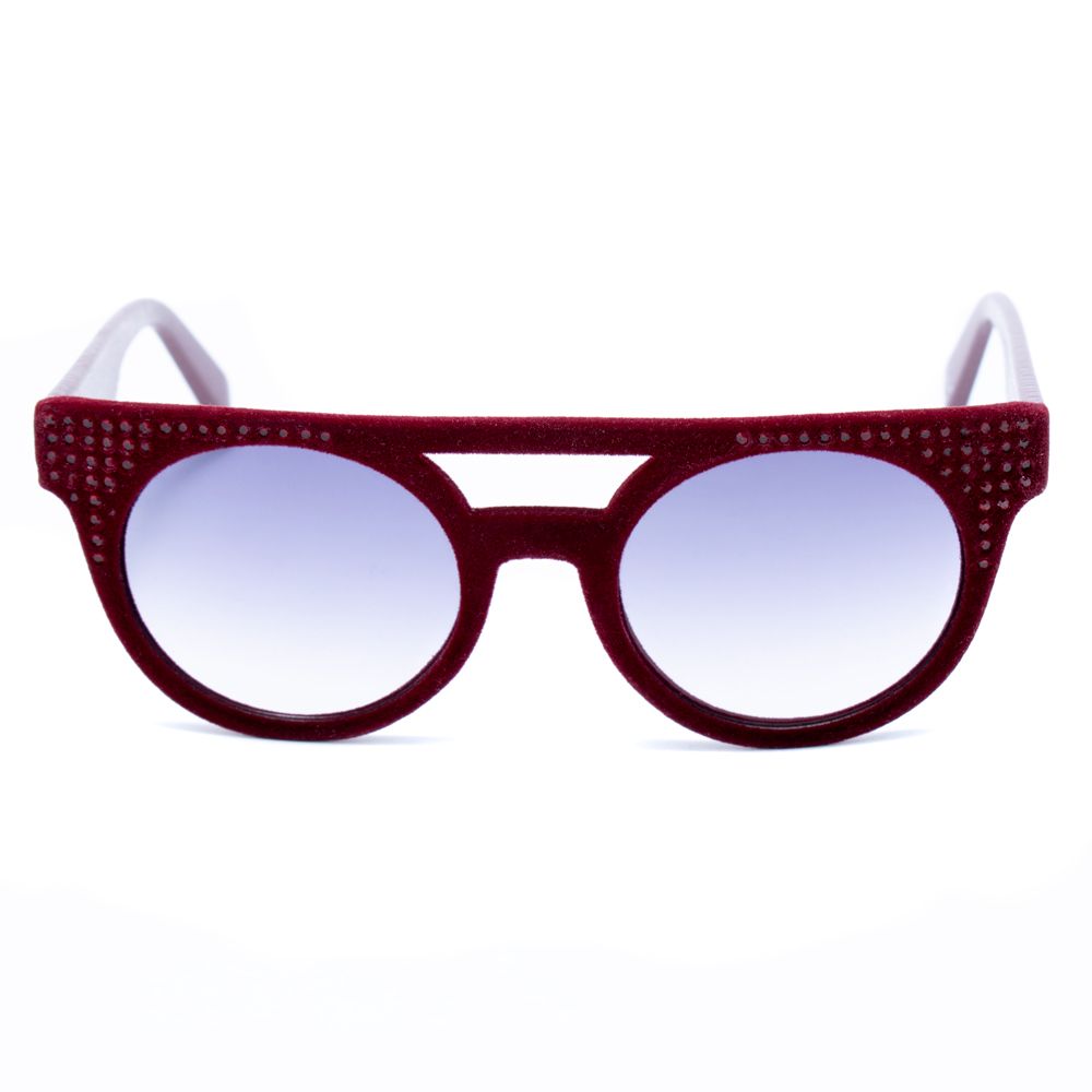 Italia Independent Bordeaux Acetat-Sonnenbrille