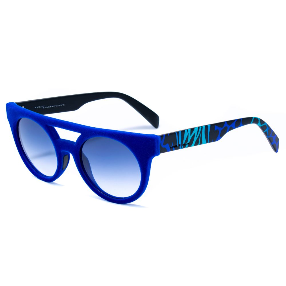 Italia Independent Blaue Acetat-Sonnenbrille
