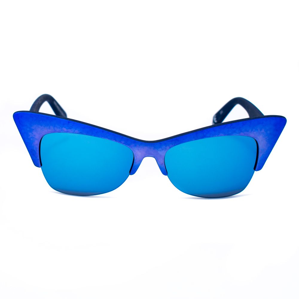 Italia Independent Blaue Acetat-Sonnenbrille