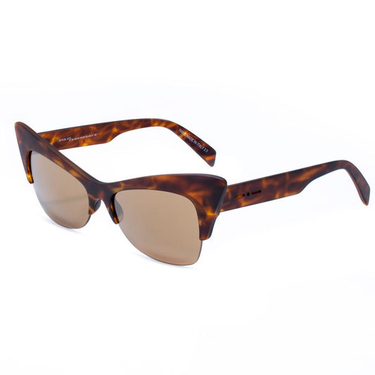 Italia Independent Braune Acetat-Sonnenbrille