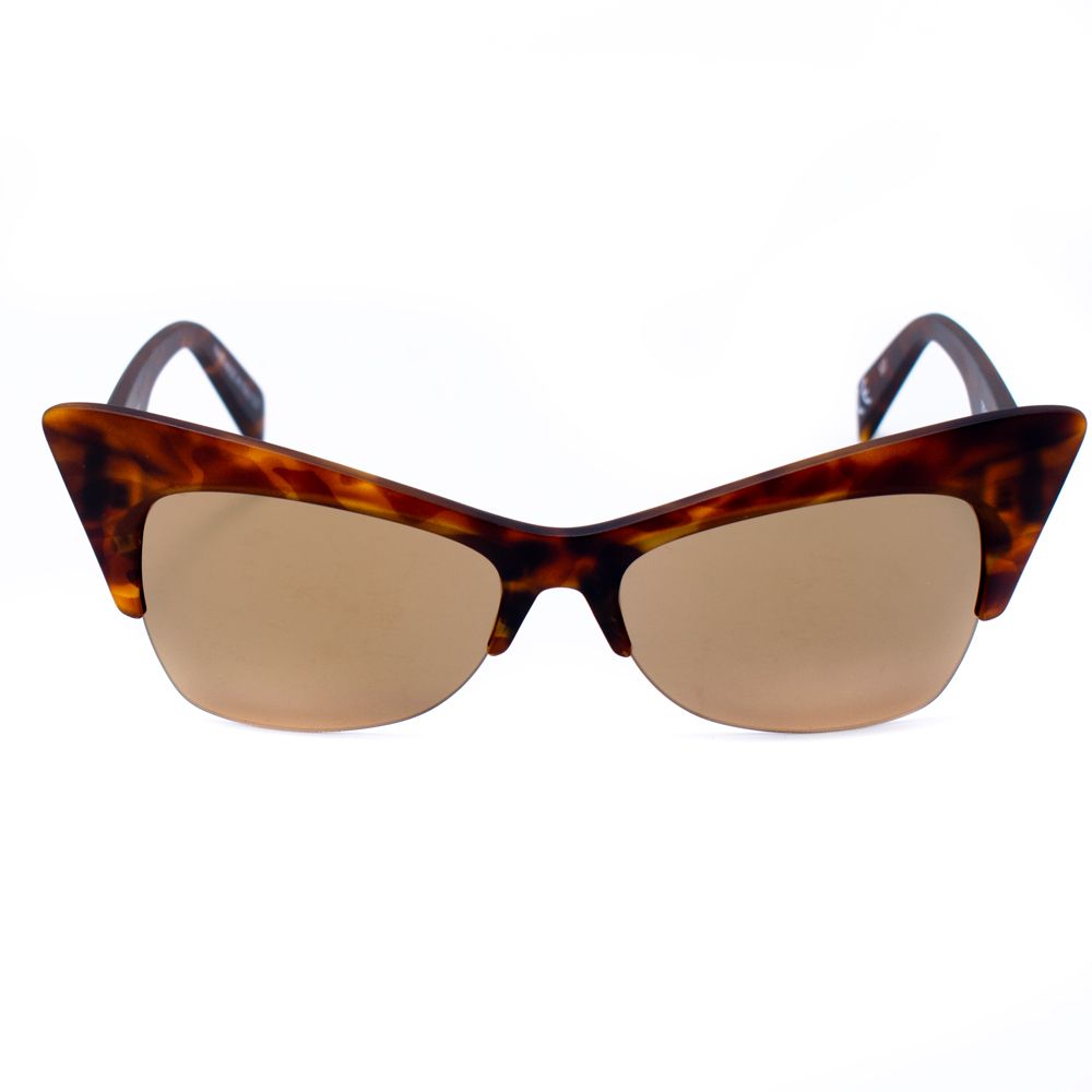 Italia Independent Braune Acetat-Sonnenbrille