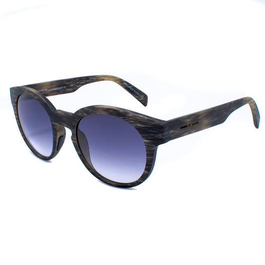 Italia Independent Braune Acetat-Sonnenbrille